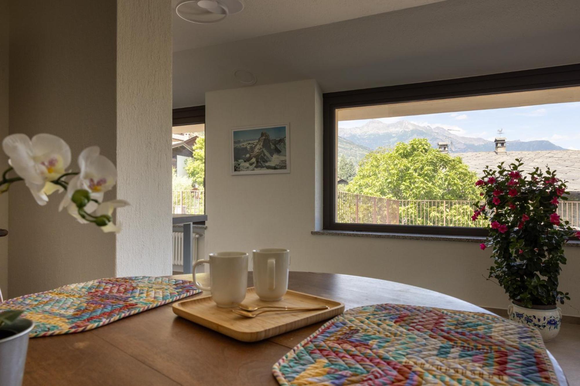 Manor House Apartment Аоста Екстериор снимка